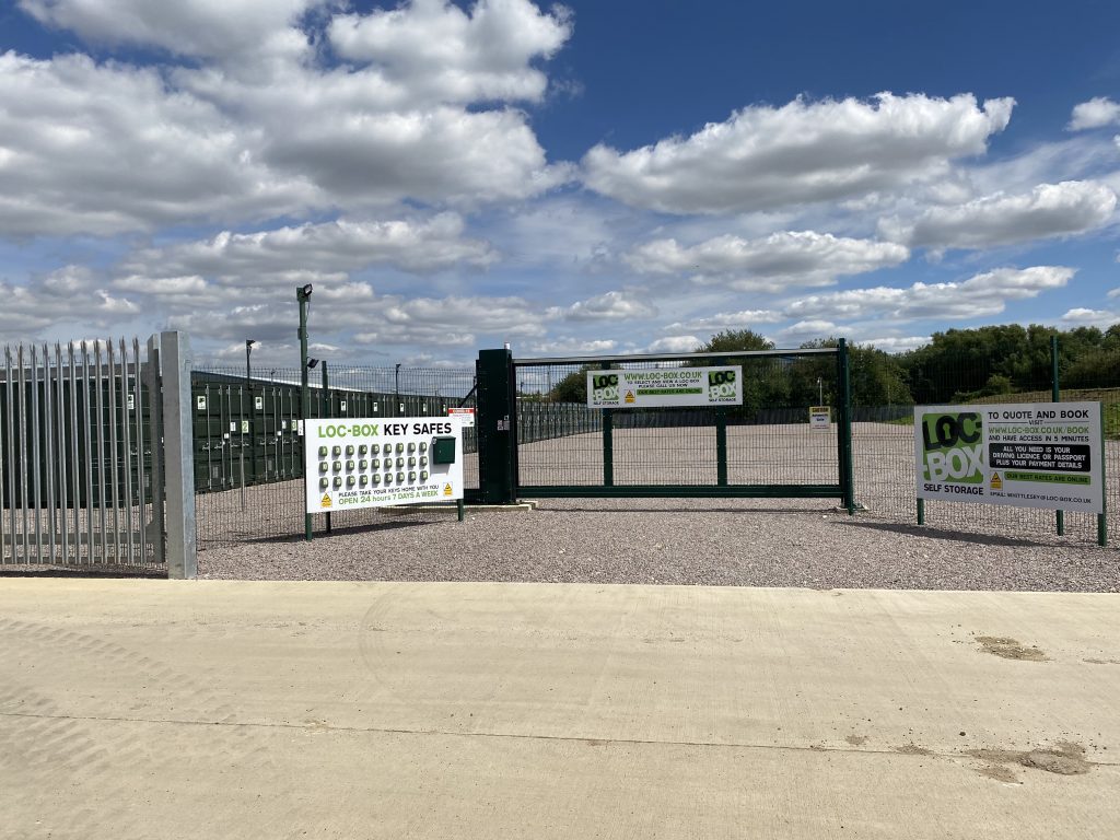 Loc-Box Storage Site Entrance