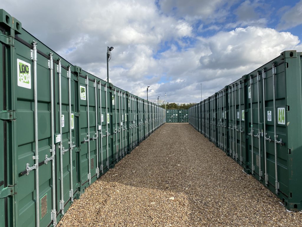 Loc-Box Storage Site Containers
