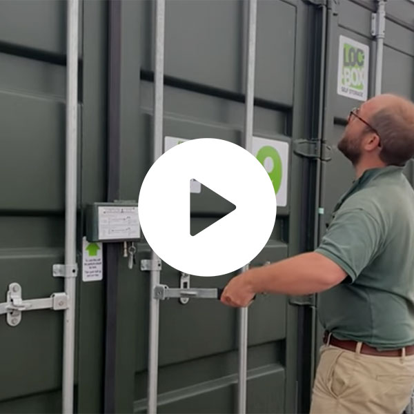 opening storage container